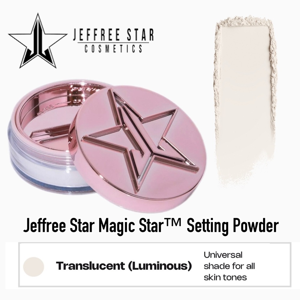 Translucent (Luminous) • Jeffree Star Cosmetics ✨ Magic Star™ Setting Powder
